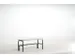 banc-patère,HxL 450x1015mm,barres alu,RAL7016