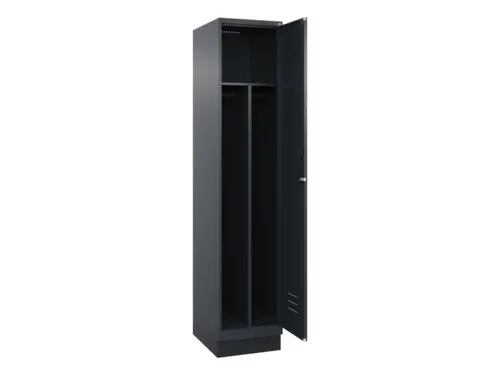 locker voor scheiding van kleding,HxBxD 1950x400x500mm,1vak