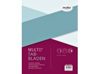 Tabbladen Multo economy A4 23-gaats 5-delig assorti