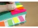 Marque-pages Info Page Markers Flèche Film 12x50mm 5 couleurs