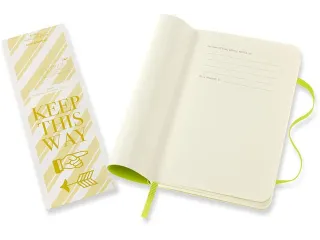 Notitieboek Moleskine pocket 90x140mm blanco soft cover lemon green - 6