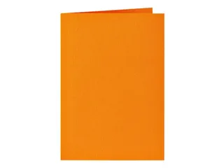 Correspondentiekaart Papicolor dubbel 105x148mm oranje pak à 6 stuks - 1