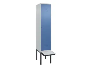 locker voor scheiding van kleding,HxBxD 2120x400x815mm,1vak - 1
