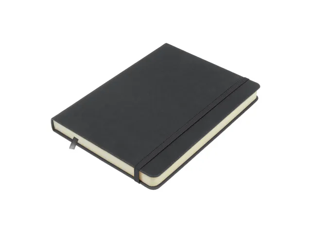 Schetsboek Kangaro A5 cold grey PU HC 80 vel 140gr roomwit met elastie