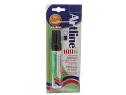 Permanent marker Artline 100 zwart op blister