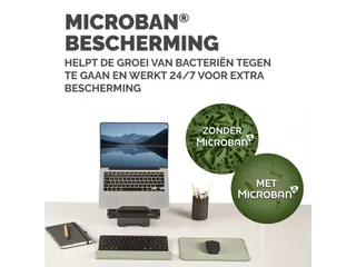 Polssteun Fellowes Breyta compact saliegroen 6x32cm - 14