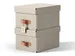 Puro opberdoos small A5 7 liter beige 2 stuks