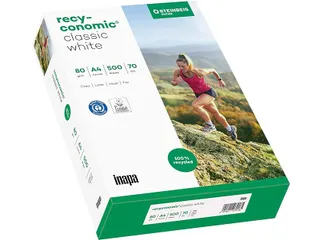 Recyconomic recycled kopieerpapier A4 classic wit 80 gram 500vel - 2