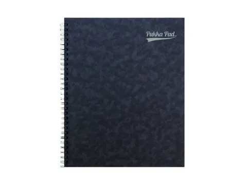 Cahier a spirale et couverture cartonnee A4 BlackA4