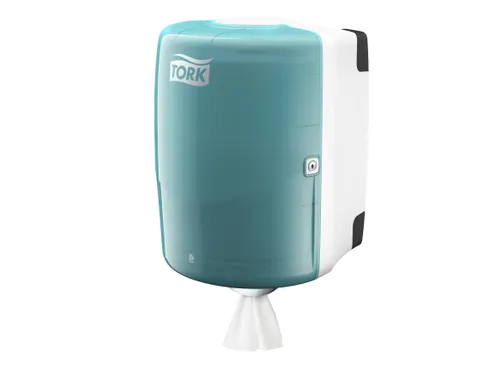 Tork 653000 Performance Combirol Dispenser Turquoise/Wit