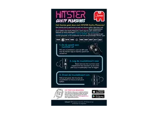 Jumbo Muziekspel Hitster Guilty Pleasure 16+ - 2