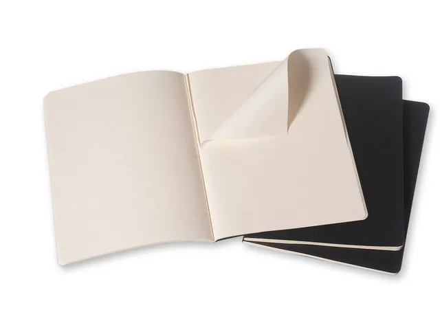 Schrift Moleskine Lijn Xl Zwart 190x250mm