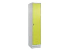 locker,HxBxD 1950x400x500mm,1vak,vak B 400mm,draaigrendel,sokkel