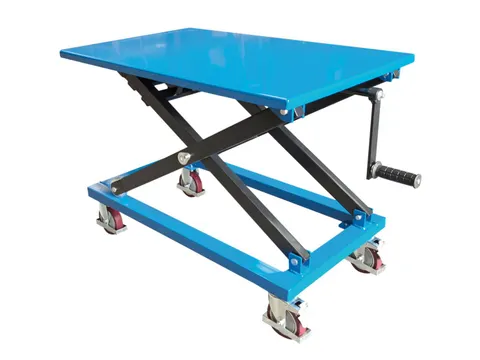 Mobiele heftafel met spindel,draagverm. 350kg,platform LxB 950x600mm