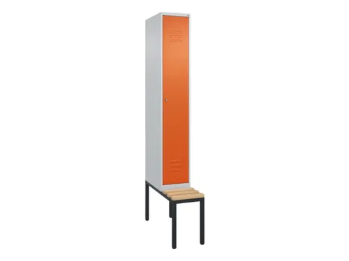 locker voor scheiding van kleding,HxBxD 2120x300x815mm,1vak