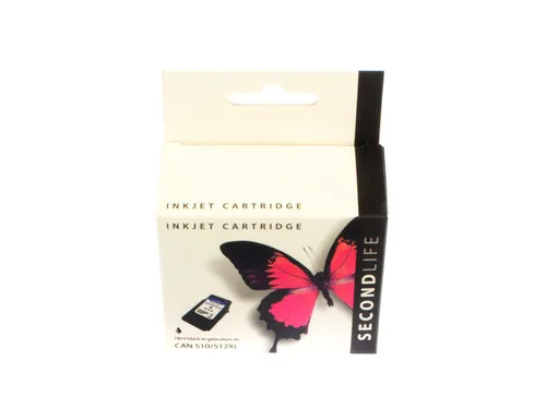 Cartridge SecondLife Canon PG 510/512 zwart