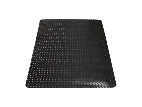 werkplek-vloerbedekking,mat,LxB 1500x900mm,PVC,ruitprofiel