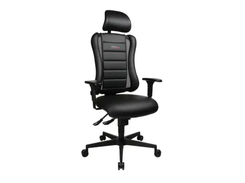 Topstar Bureaustoel Sitness Racer RS met hoofdsteun zwart