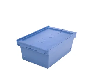 Herbruikbare Stapelbak Pp 240x610x400mm 38l Stapel-/Nest-/Verzegelbaar - 1