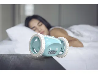 Wekker Clocky blauw - 9
