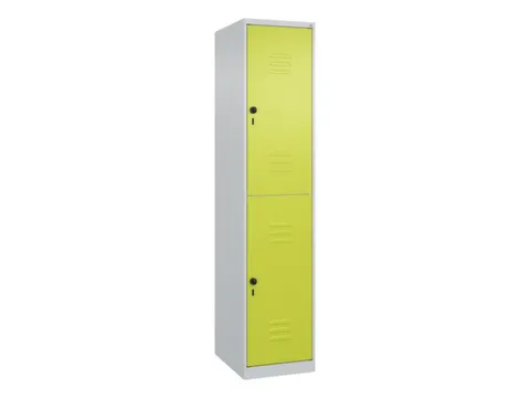 dubbeldekse locker,HxBxD 1850x400x500mm,1x2vak.,vak B 400mm