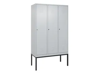 locker voor scheiding van kleding,HxBxD 2120x1200x500mm,3vak - 1
