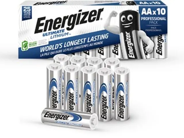 batterijen Ultimate Lithium AA/L91 10 stuks