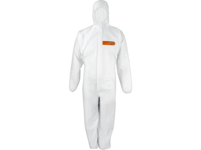Asatex CS550 CoverStar COOL overall, blauw/wit, maat 3XL, per stuk