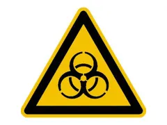 panneau d'avertissement p. int./ext. Avertissement Danger biologique