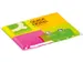 Quick Notes Memoblaadjes Neon 38x51mm 50 Vel 4 Blokken