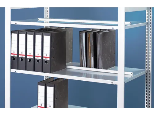 legbord,v. inhaakstelling,BxD 750x600mm,vakl. 80kg,m. lengtekanaal