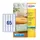 Etiket Avery J8551-25 38.1x21.2mm transparant 1625 stuks