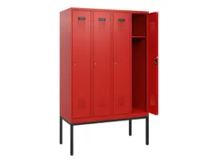 schoollocker,HxBxD 1950x1200x500mm,4vak,vak B 300mm,cil.-slot