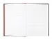 Carnet de notes Oxford Black n'Red A5 96 feuilles uni