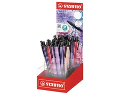 Balpen STABILO pointball Wildflower Assorti Medium 38 stuks