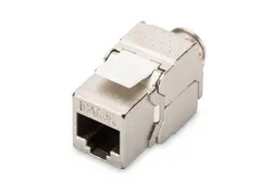 CAT 5e Keystone-module afgeschermd klasse D RJ45 naar LSA Brons
