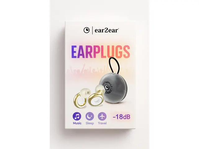 Bouchon d'oreille ear2ear 18dB or