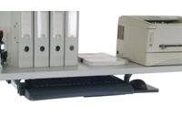 toetsenbord- en muisplank v. paktafel HxBxD 110x600x420mm uittrekbaar