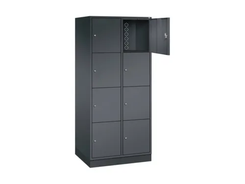 grootvolume-lockersysteem,HxBxD 1950x820x600mm,2x4vakken,cil.-slot