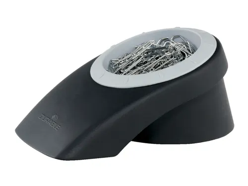 Durable Papercliphouder Vegas inclusief 100 paperclips zwart