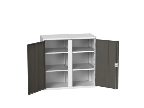 universele kast,HxBxD 1000x1050x550mm,4xStalen bodem,draaigrendelslot