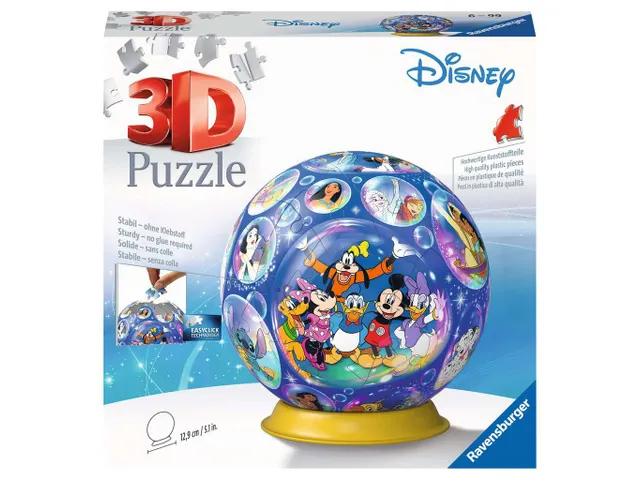 Puzzelbol Ravensburger Disney 3D 72 stukjes