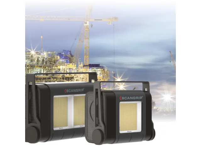bouwlamp,432 SMD-led,10000-40000lumen,draaggreep,straalhoek 120 °
