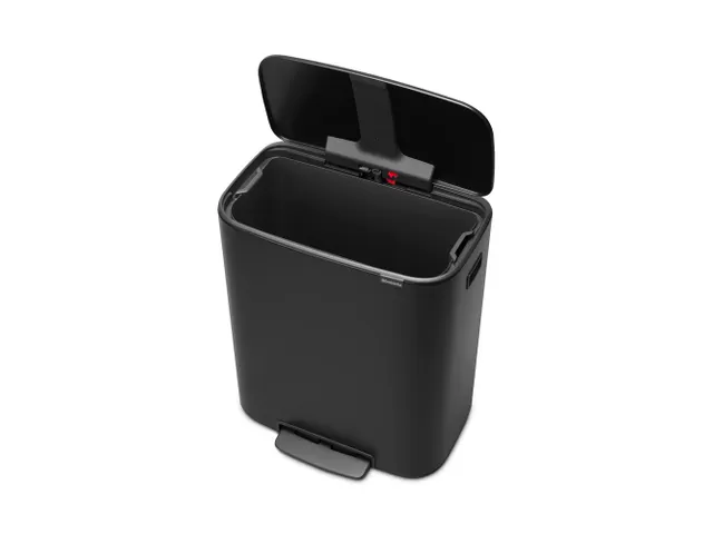 Bo Pedaalemmer 60 Liter Mat Zwart