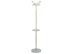 staande kapstok,HxØ 1800x400mm,4jashaken,parapluhouder/druppelvanger
