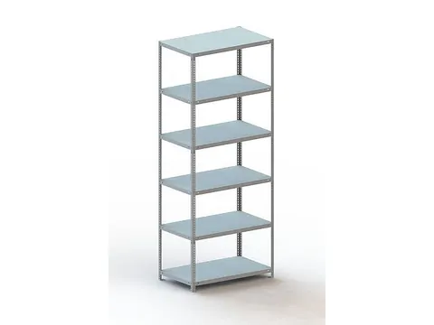 magazijnstelling,grondveld,HxBxD 2500x1004x604mm,vaklast 150kg