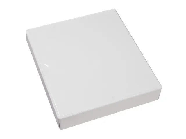 ringmap-set,1ringmap en 1verpakkingskarton,DIN A4,rug B 30mm,PVC,wit