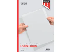 Insteekhoes L-map Quantore A4 Pp 0.12 Glad Voordeelbundel