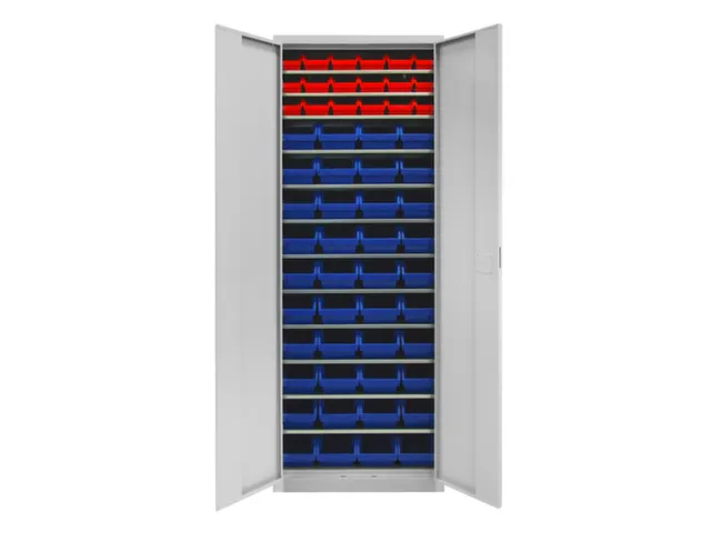 magazijnkast,HxBxD 1950x710x300mm