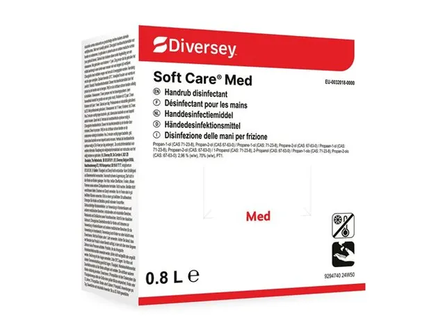 Diversey Soft Care Med Handdesinfectiedoos 6x800ml